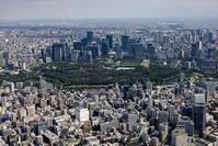 麹町,半蔵門,二番丁周辺より大手町,丸の内,東京駅方面 [THN110008024]