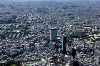 大橋JCT(首都高速3号渋谷線)周辺より三軒茶屋方面 [THN110008038]