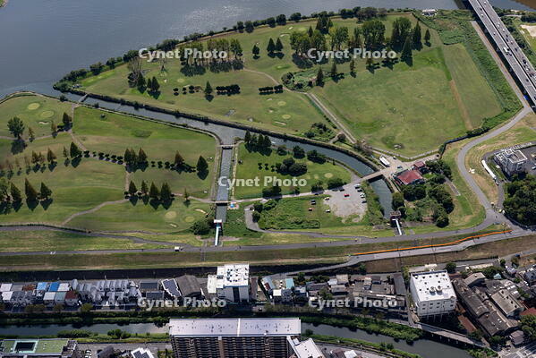 川口パブリックゴルフ場と川口市元郷排水ポンプ場 [THN110007999]