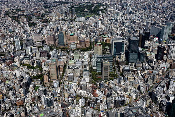 御茶ノ水駅と周辺の街並み [THN110008008]