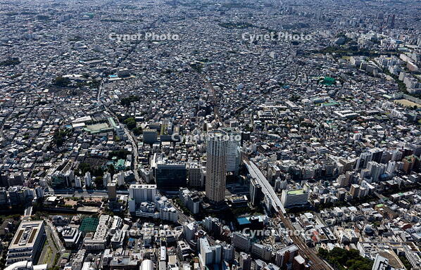 中目黒駅周辺と街並み [THN110008034]