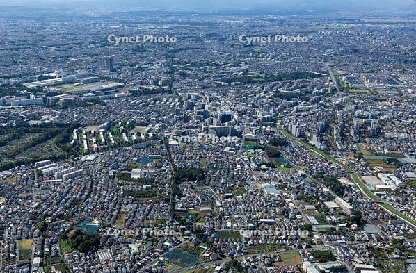 久米川駅と東村山の街並み [THN110008041]