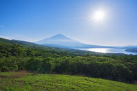パノラマ台より富士山の夕景を望む [OYO110006758]