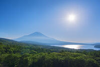 パノラマ台より富士山の夕景を望む [OYO110006759]