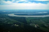 Mississippi River Louisiana Meandering Bends of the Mississippi River [PST110004277]