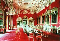 BUCKINGHAM PALACE Showing the State Dining Room Bandphoto Agency Photo B66 031768 29.04.1993 [PST110004280]
