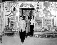 Famous French authors Jean-Paul Sartre a [PST110004283]