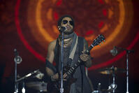ARGANDA DEL REY (MADRID), SPAIN JUNE 30,012  ROCK IN RIO.  LENNY KRAVITZ IN CONCERT. [PST110004301]