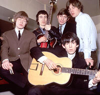 The Rolling Stones taken in the 1960's, from left to right, Brian Jones, Bill Wyman, Charlie Watts, Keith Richards and Mick Jagger. [PST110004309]