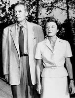 Aldous Huxley and his wife. The famed au [PST110004333]