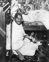 Mohondas Karamchand Gandhi  (1869-1948), known as Mahatma (Great Soul). Indian Nationalist leader. [PST110004353]