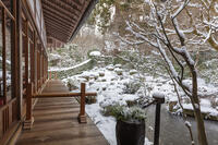 雪の三千院　聚碧園　大原 [MOP110102092]