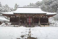 雪の西明寺　本堂　湖東三山 [MOP110104301]