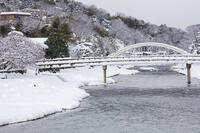 雪の浅野川 [MOP110104354]