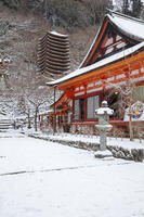 雪の談山神社　十三重塔 [MOP110104381]