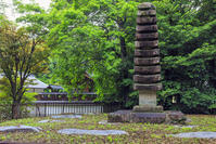 新緑の檜隈寺跡,十三重石塔 [MOP110105838]
