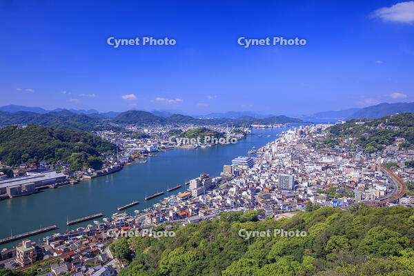 浄土寺山より尾道市街と尾道水道 [MOP110103378]