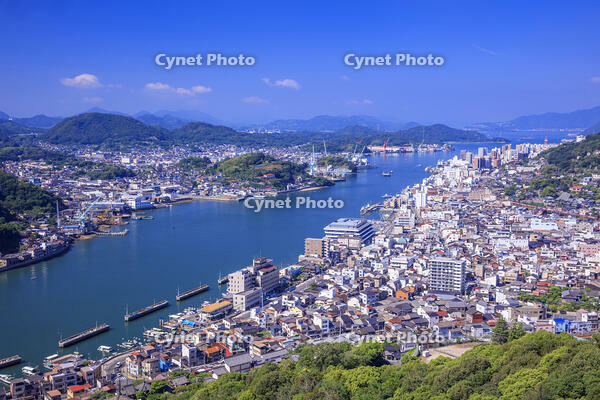 浄土寺山より尾道市街と尾道水道 [MOP110103379]