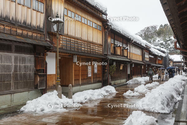 雪のひがし茶屋街 [MOP110104353]