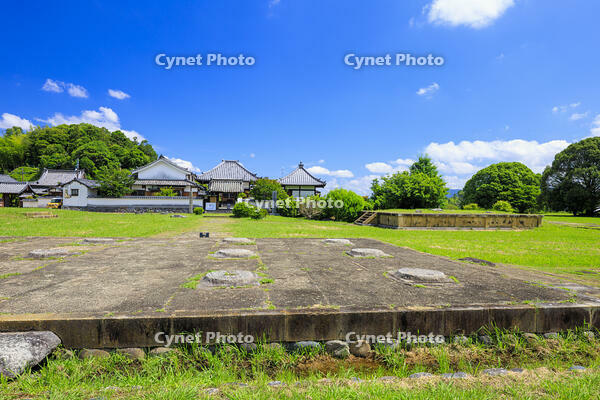 新緑の川原寺跡と弘福寺 [MOP110105867]