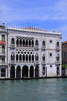 華麗なゴシック建築のカ・ドーロ　ベネチア [HMA110003326]