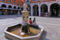 カンポサンジャコメットの噴水　リアルト　ベネチア [HMA110003337]