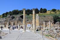 トルコ　エフェソスの古代都市遺跡 [HMA110003994]