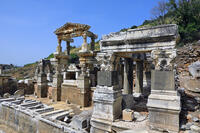 トルコ　エフェソスの古代都市遺跡 [HMA110004015]