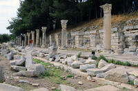 トルコ　エフェソスの古代都市遺跡 [HMA110004028]