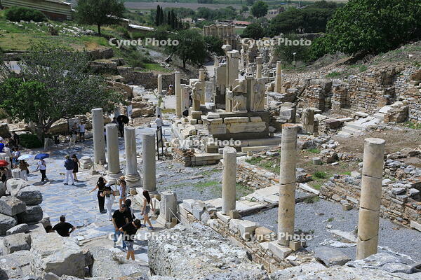 トルコ　エフェソスの古代都市遺跡 [HMA110004002]
