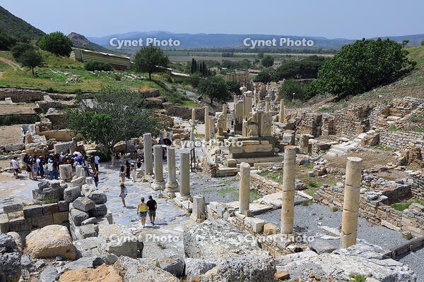 トルコ　エフェソスの古代都市遺跡 [HMA110004003]