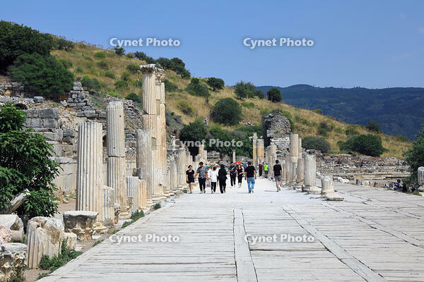 トルコ　エフェソスの古代都市遺跡 [HMA110004004]