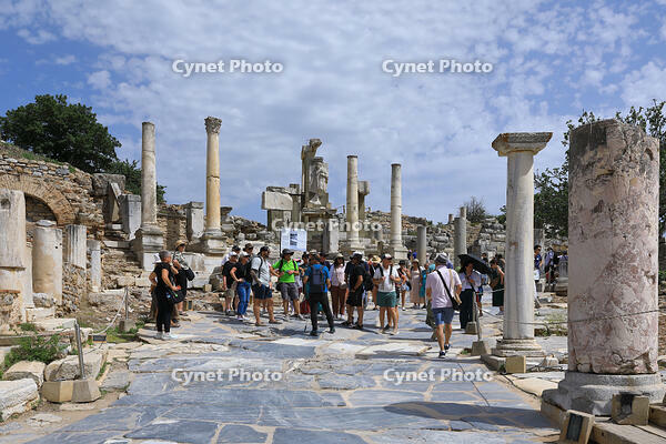 トルコ　エフェソスの古代都市遺跡 [HMA110004005]