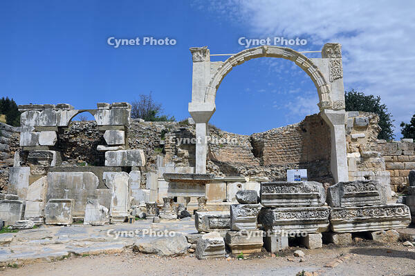 トルコ　エフェソスの古代都市遺跡 [HMA110004011]