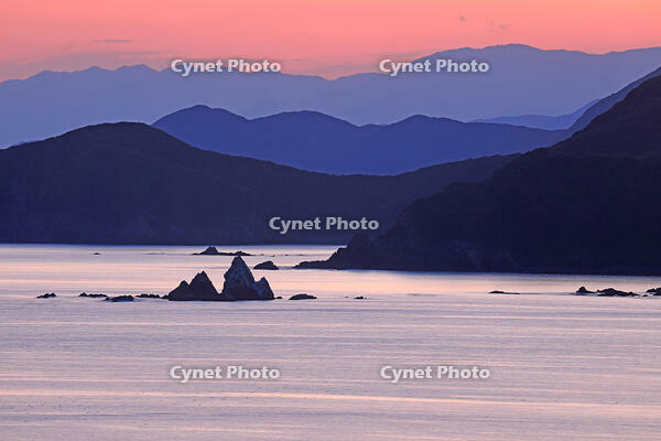 夕暮れの志摩半島 [HMA110004031]