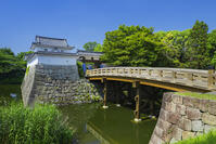 新緑の水口城跡の御成橋 [SNO110019327]