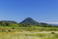 秋の近江富士・三上山と青空 [SNO110019465]