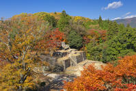 秋の苗木城跡の大矢倉跡 [SNO110019483]
