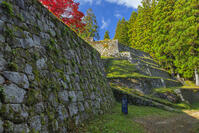 紅葉の岩村城跡 [SNO110019510]