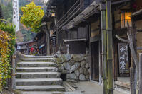 秋の妻籠宿 [SNO110019531]