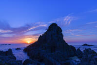 鉾島の夕陽 [SNO110020100]