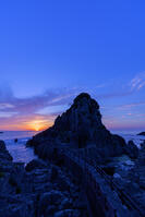 鉾島の夕陽 [SNO110020101]