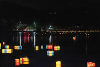 広沢池の灯籠流し [SNO110020398]