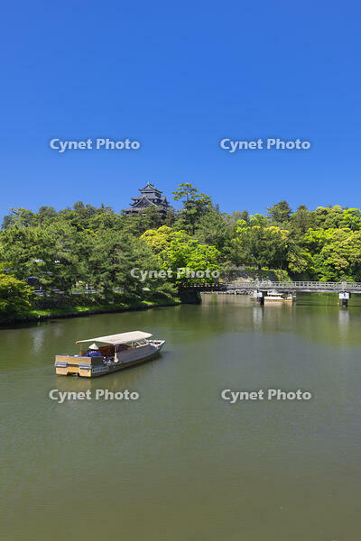新緑の松江城堀川めぐり [SNO110020033]