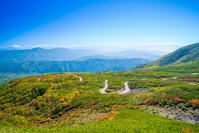 長野県　乗鞍岳の紅葉 [SKE110001502]