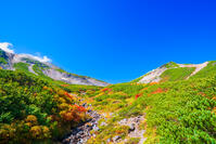 長野県　乗鞍岳の紅葉 [SKE110001519]