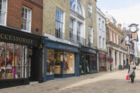 England, Hampshire, Winchester, The High Street Shops [STV110083995]
