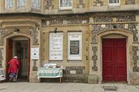 England, Hampshire, Winchester, The High Street, Street Scene with The Welcome Gospel Hall [STV110084014]