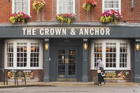 England, Hampshire, Winchester, The Crown and Anchor Historic Pub [STV110084030]