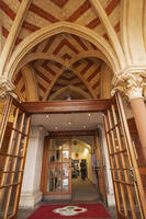 England, Hampshire, Winchester, The Guildhall, Main Entrance [STV110084035]